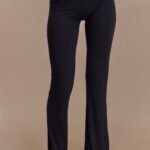 Preston Modal Straight Leg Pants - Black