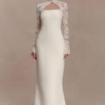 Aurelie Long Sleeve Lace Maxi Dress - Ivory