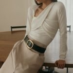 Kaylen Knit Long Sleeve Top - Ivory