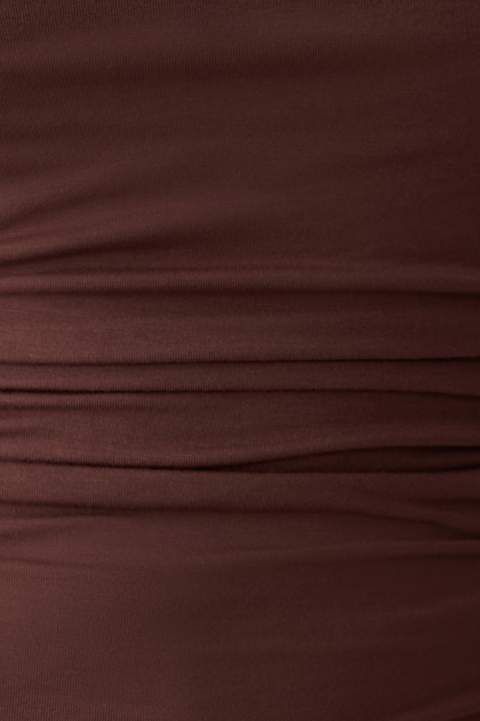 Sari Long Sleeve Modal Top - Chocolate - Image 8
