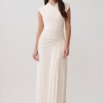 Winslow Cross Over Modal Maxi Dress - Ivory